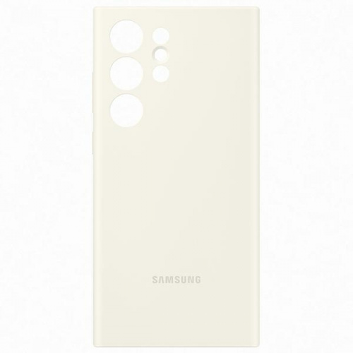 Hurtownia Samsung - 8806094770575 - SMG810 - Etui Samsung Galaxy S23 Ultra EF-PS918TU kremowy/cream Silicone Cover - B2B homescreen
