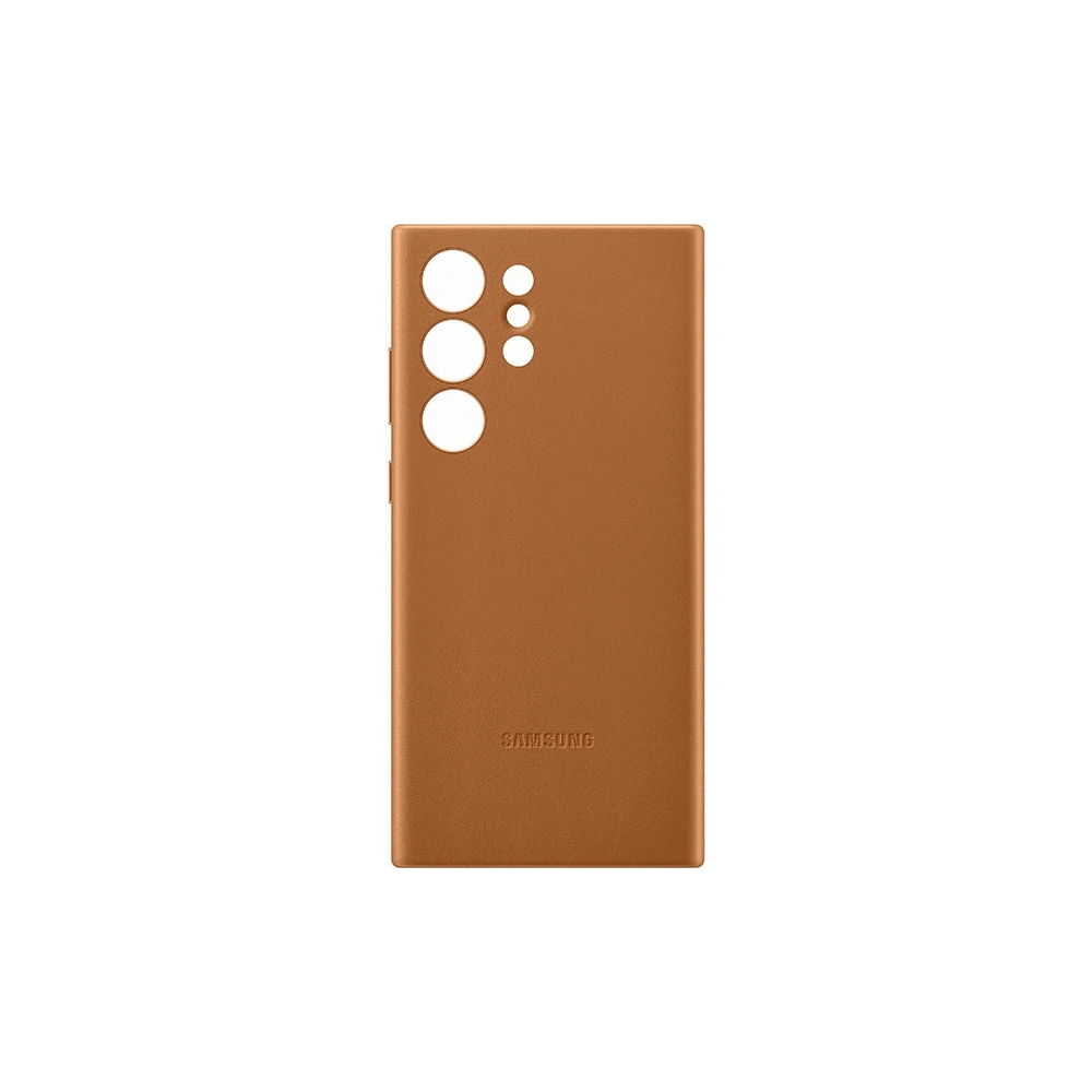 Hurtownia GSM - Etui Samsung Galaxy S23 Ultra EF-VS918LA kožené pouzdro v barvě camel - SMG812 - {ean13} - Hurt