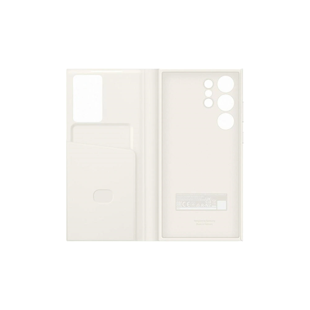 Hurtownia GSM - Etui Samsung Galaxy S23 Ultra EF-ZS918CU crem/cream Smart View Wallet Case - SMG820 - {ean13} - Hurt