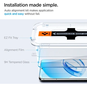Wholesale Spigen GLAS.tR ez Fit Samsung Galaxy S23+ Plus Clear [2 PACK] - SPN2710 - {ean13} - Hurt