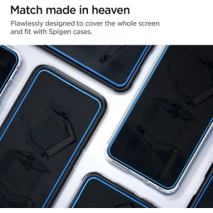 Wholesale Spigen GLAS.tR ez Fit Samsung Galaxy S23+ Plus Clear [2 PACK] - SPN2710 - {ean13} - Hurt