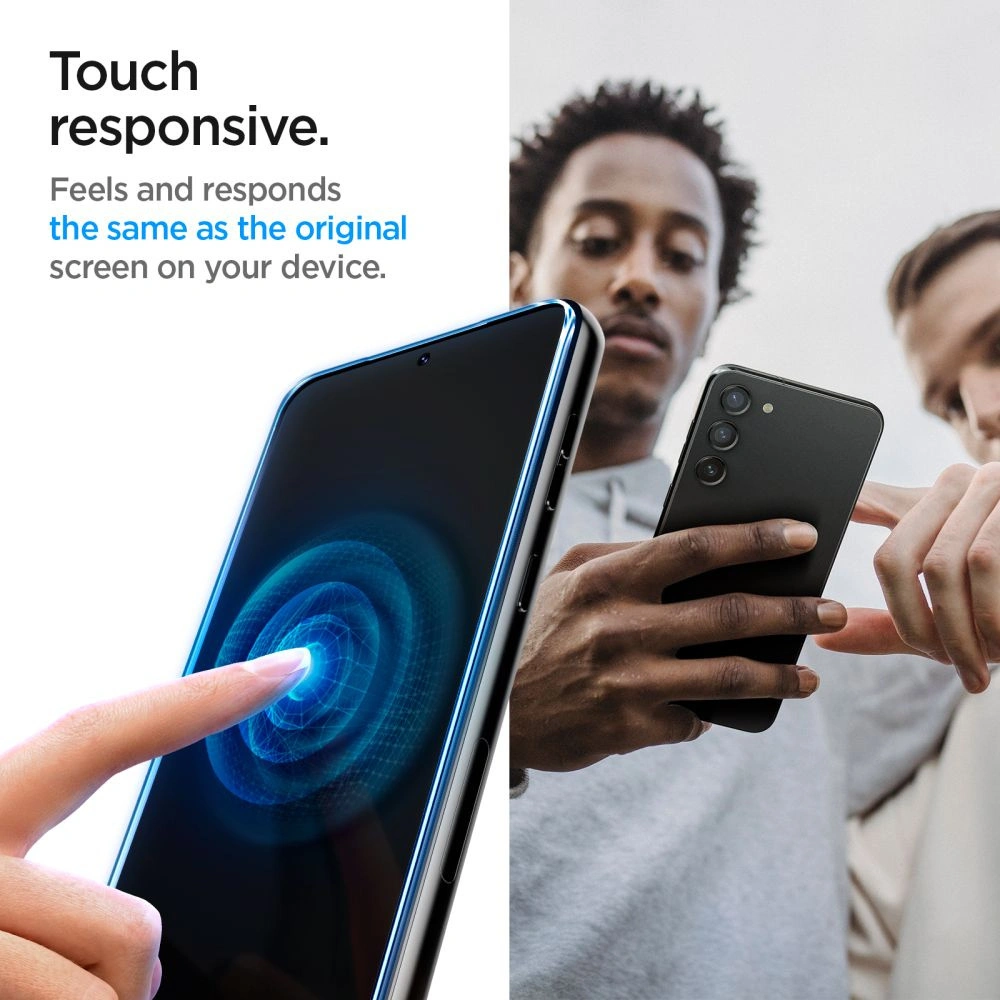 Hurtownia GSM - Tvrdé sklo Spigen GLAS.tR ez Fit Samsung Galaxy S23+ Plus Clear [2 PACK] - SPN2710 - {ean13} - Hurt