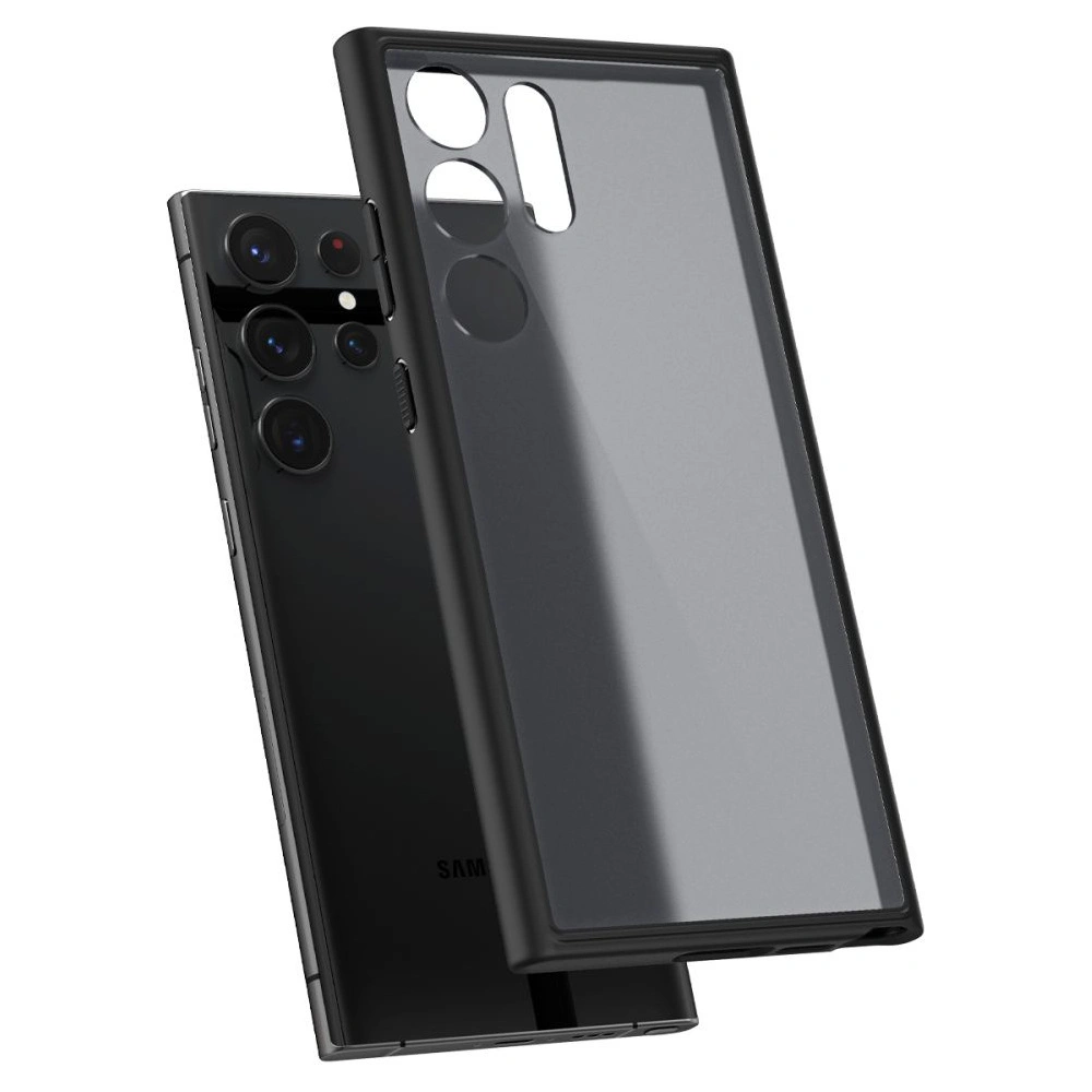 Hurtownia GSM - Etui Spigen Ultra Hybrid Samsung Galaxy S23 Ultra Frost Black - SPN2713 - {ean13} - Hurt