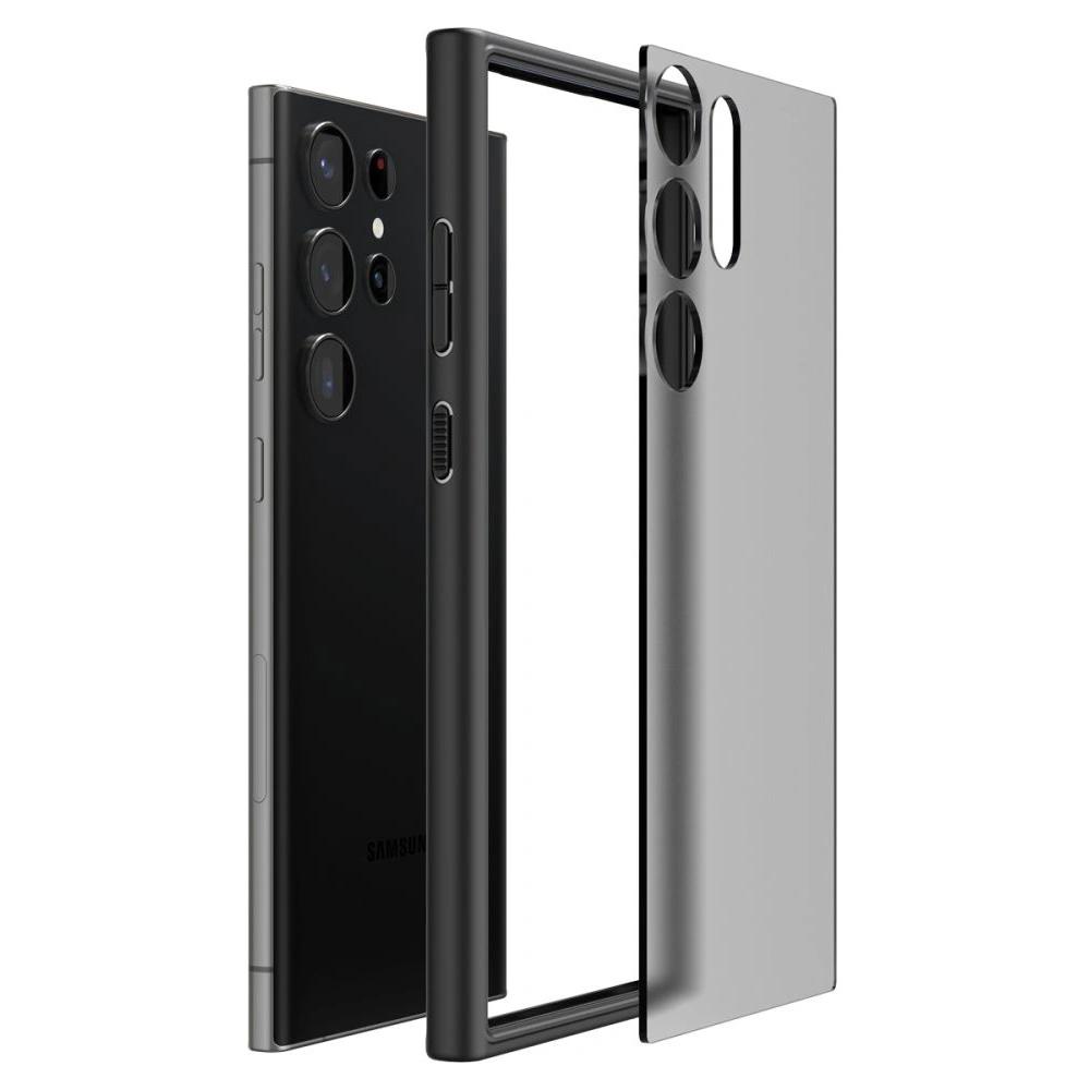 Hurtownia GSM - Etui Spigen Ultra Hybrid Samsung Galaxy S23 Ultra Frost Black - SPN2713 - {ean13} - Hurt