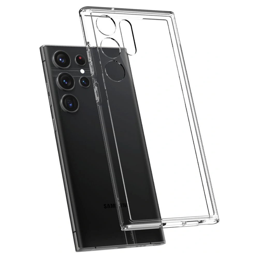 Wholesale Spigen Ultra Hybrid Samsung Galaxy S23 Ultra Crystal Clear - SPN2714 - {ean13} - Hurt