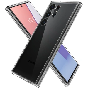 Hurtownia GSM - Case Spigen Ultra Hybrid Samsung Galaxy S23 Ultra Crystal Clear - SPN2714 - {ean13} - Hurt