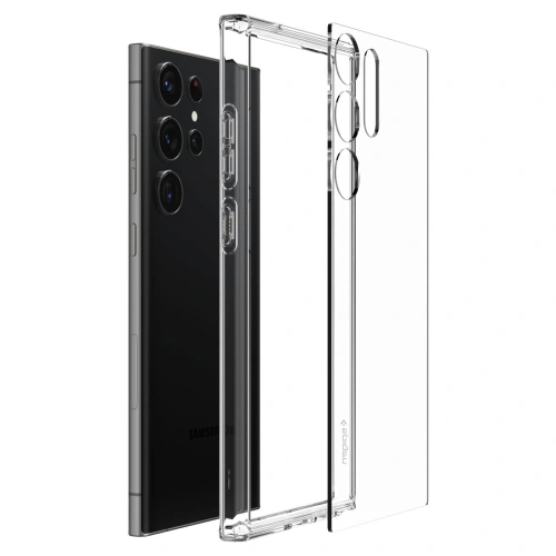 Etui Spigen Ultra Hybrid Samsung Galaxy S23 Ultra Crystal Clear
