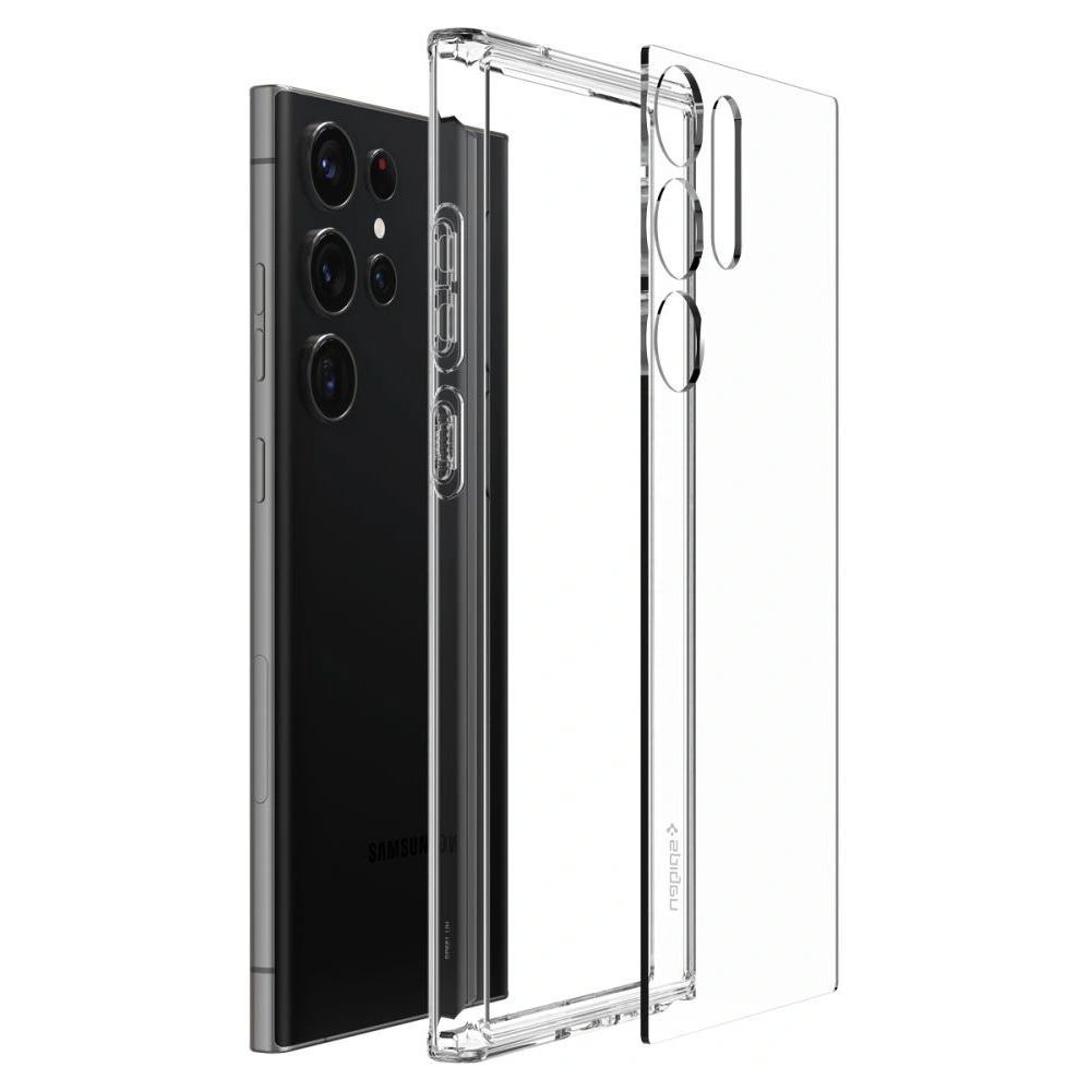 Wholesale Spigen Ultra Hybrid Samsung Galaxy S23 Ultra Crystal Clear - SPN2714 - {ean13} - Hurt