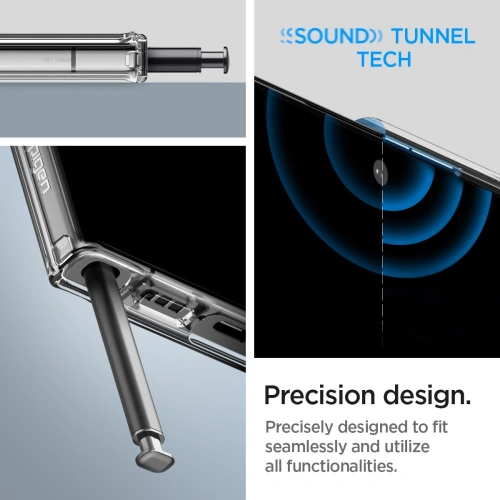 Etui Spigen Ultra Hybrid Samsung Galaxy S23 Ultra Crystal Clear