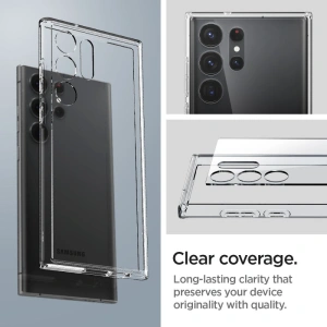 Wholesale Spigen Ultra Hybrid Samsung Galaxy S23 Ultra Crystal Clear - SPN2714 - {ean13} - Hurt