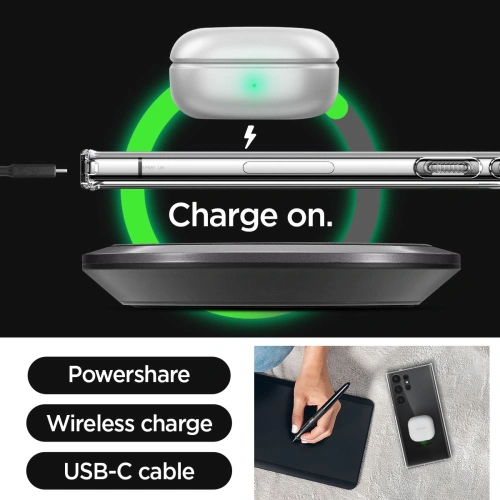 Etui Spigen Ultra Hybrid Samsung Galaxy S23 Ultra Crystal Clear