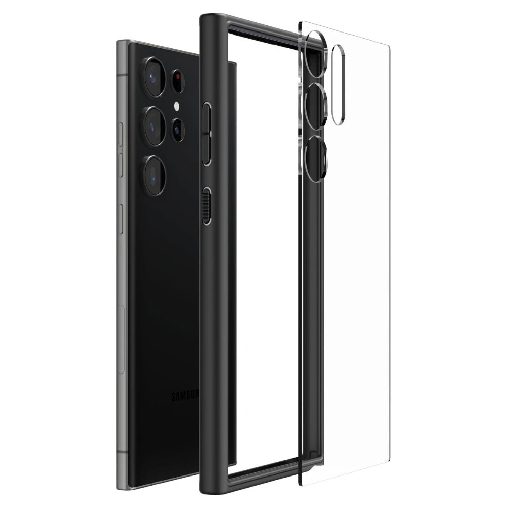 Hurtownia GSM - Etui Spigen Ultra Hybrid Samsung Galaxy S23 Ultra Matt Fekete - SPN2715 - {ean13} - Hurt