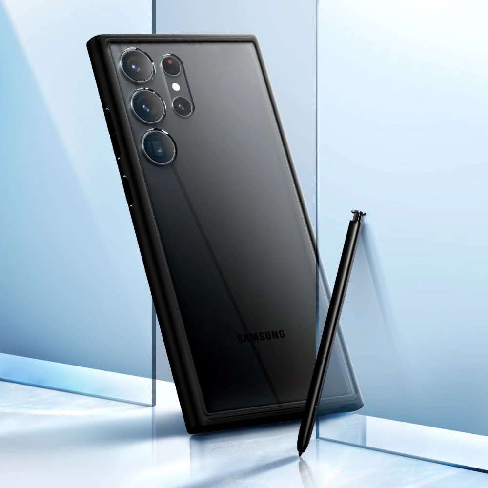 Hurtownia GSM - Etui Spigen Ultra Hybrid Samsung Galaxy S23 Ultra Matná Černá - SPN2715 - {ean13} - Hurt