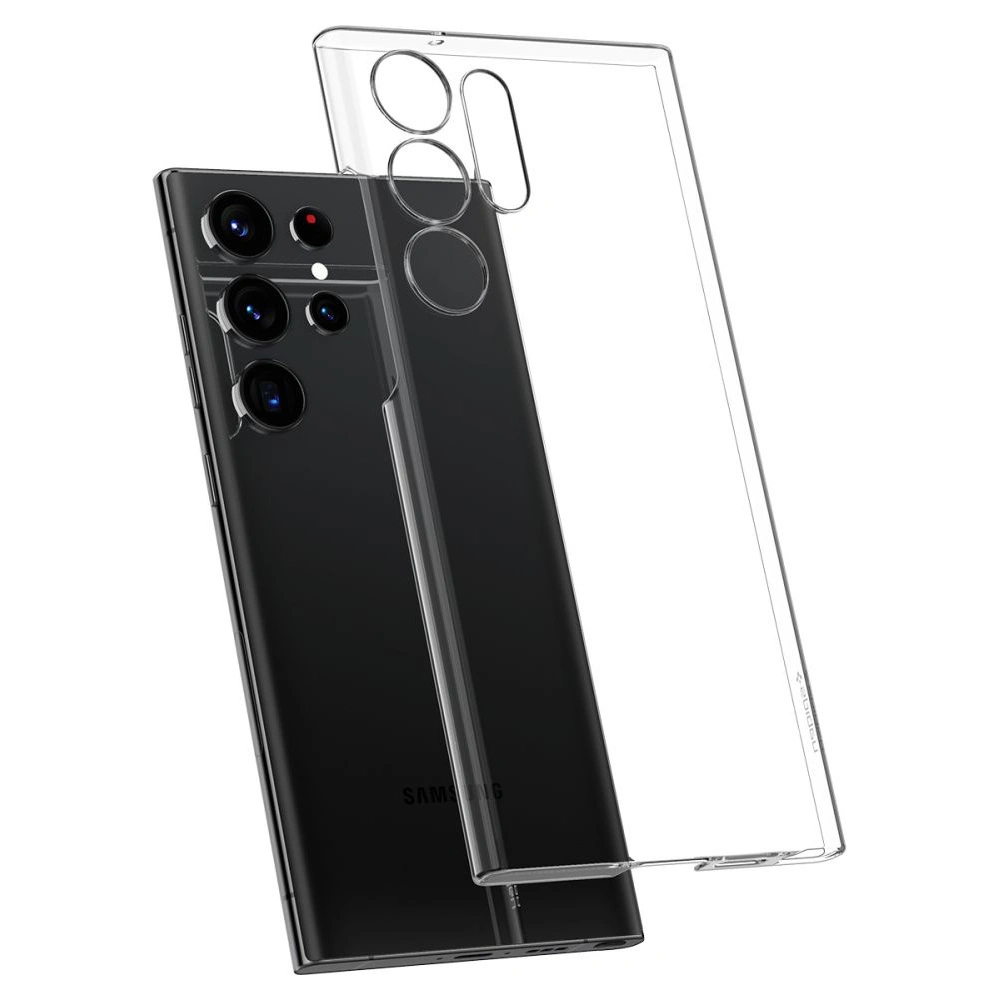Hurtownia GSM - Etui Spigen Airskin Samsung Galaxy S23 Ultra Crystal Clear - SPN2717 - {ean13} - Hurt