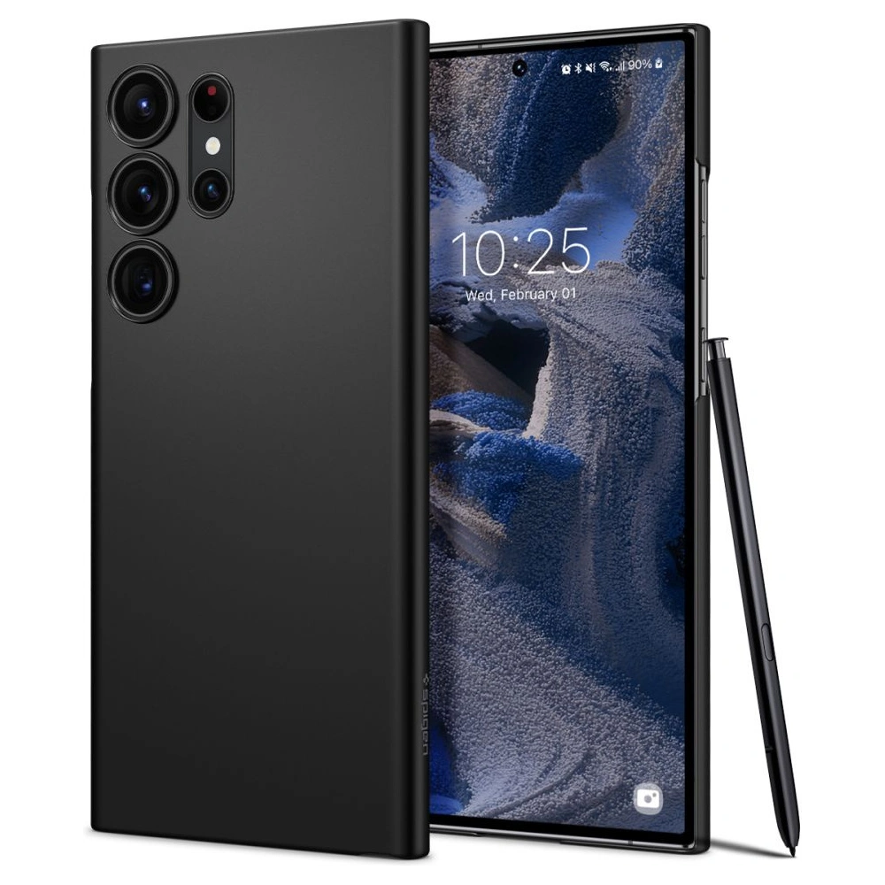 Hurtownia GSM - Etui Spigen Airskin Samsung Galaxy S23 Ultra Fekete - SPN2718 - {ean13} - Hurt