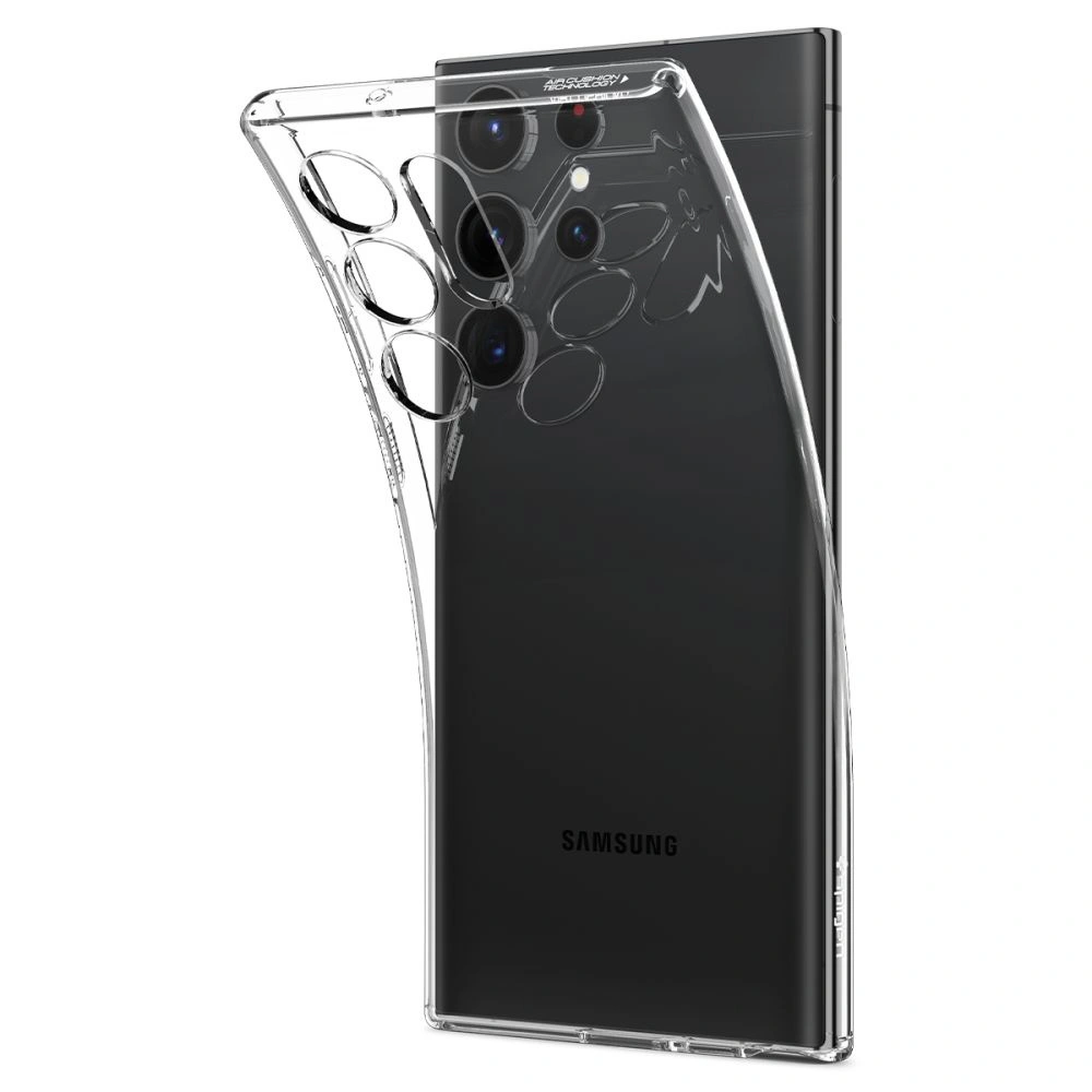Wholesale Spigen Liquid Crystal Samsung Galaxy S23 Ultra Crystal Clear - SPN2719 - {ean13} - Hurt