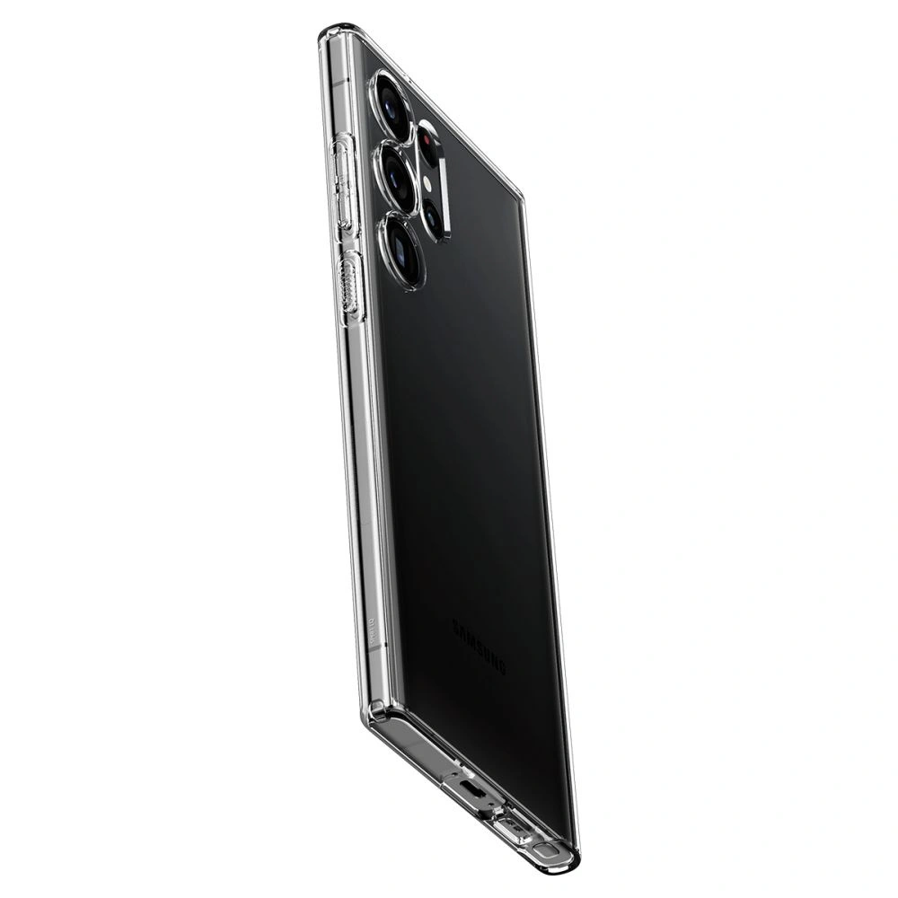 Hurtownia GSM - Etui Spigen Liquid Crystal Samsung Galaxy S23 Ultra Crystal Clear - SPN2719 - {ean13} - Hurt