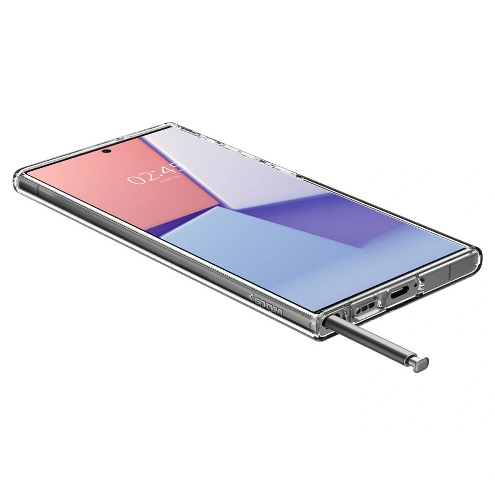 Hurtownia GSM - Etui Spigen Liquid Crystal Samsung Galaxy S23 Ultra Crystal Clear - SPN2719 - {ean13} - Hurt