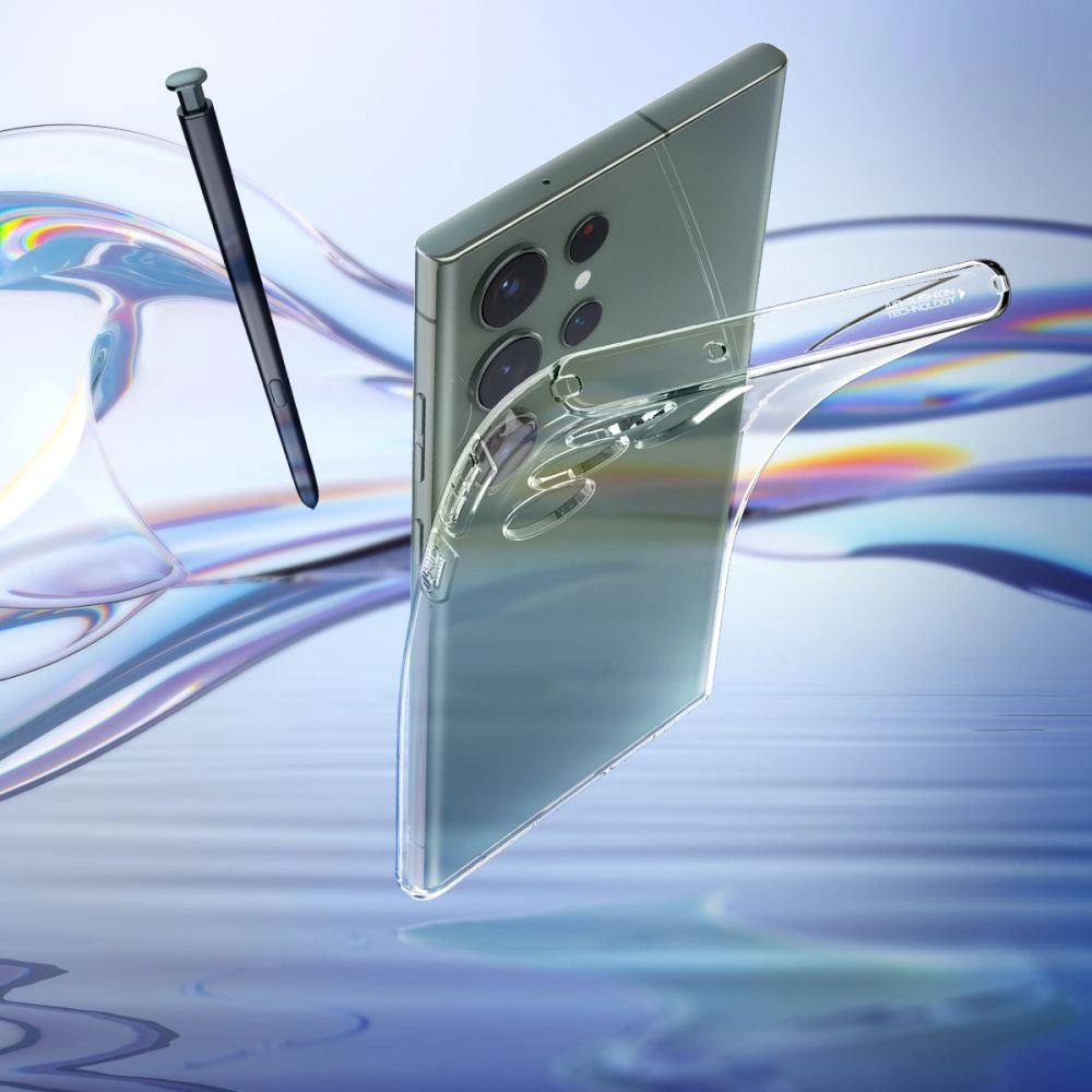 Wholesale Spigen Liquid Crystal Samsung Galaxy S23 Ultra Crystal Clear - SPN2719 - {ean13} - Hurt