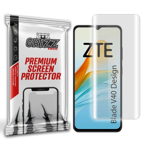 Folia hydrożelowa GrizzGlass Hydrofilm do ZTE Blade V40 Design