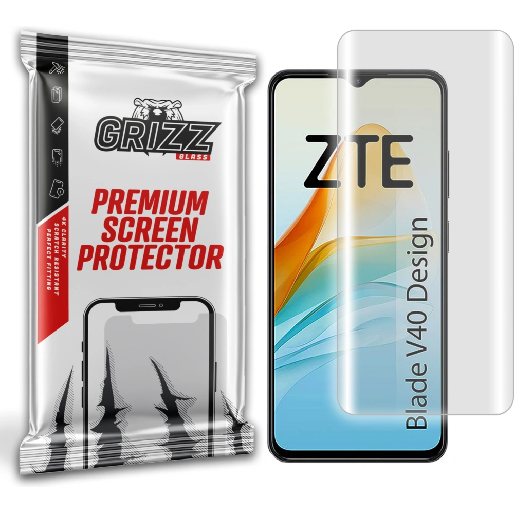 Hurtownia GSM - Film hidrogel GrizzGlass Hydrofilm pentru ZTE Blade V40 Design - GRZ4196 - {ean13} - Hurt