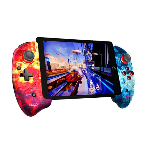 Kontroler bezprzewodowy iPega GamePad PG-9083B z uchwytem na telefon (flame)