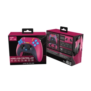 Hurtownia GSM - Controler wireless iPega GamePad PG-P4023D cu touchpad PS4 (Roz) - IPG81 - {ean13} - Hurt