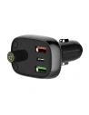 Hurtownia GSM - Transmitter FM LDNIO C704Q s Bluetooth, 2x USB + USB-C, microSD / TF (černý) - LDN27 - {ean13} - Hurt