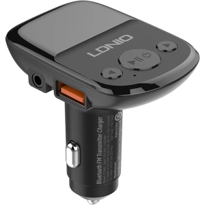 Hurtownia GSM - Transmitter FM LDNIO C706Q s Bluetooth, 2x USB, AUX (černý) - LDN29 - {ean13} - Hurt