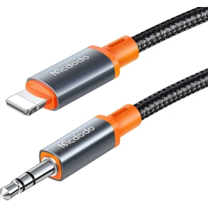 Wholesale Mcdodo CA-0780 Lightning/mini jack 3.5mm AUX Cable, 1.2m (black) - MDD33 - {ean13} - Hurt