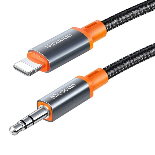 Kabel Mcdodo CA-0780 Lightning/mini jack 3.5mm AUX, 1.2m (czarny)