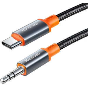 Hurtownia GSM - Kabel Mcdodo CA-0820 USB-C/mini jack 3.5mmm AUX, 1.2m (černý) - MDD34 - {ean13} - Hurt