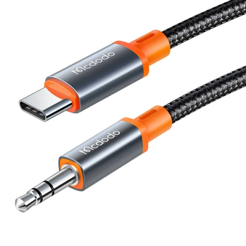 Kabel Mcdodo CA-0820 USB-C/mini jack 3.5mmm AUX, 1.2m (czarny)