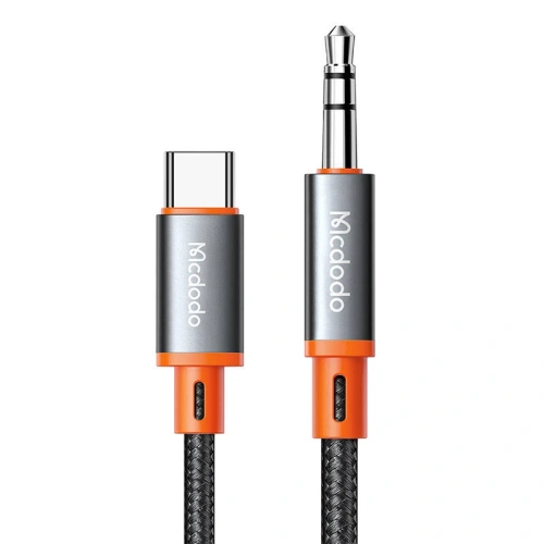 Kabel Mcdodo CA-900 USB-C/mini jack 3.5mmm AUX, 1.8m (czarny)