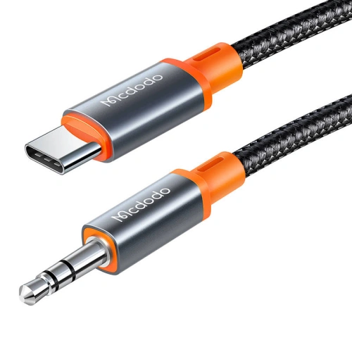 Kabel Mcdodo CA-900 USB-C/mini jack 3.5mmm AUX, 1.8m (czarny)