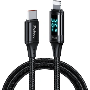 Hurtownia GSM - Kabel Mcdodo CA-1030 USB-C/Lightning, 36W, 1.2m (czarny) - MDD37 - {ean13} - Hurt