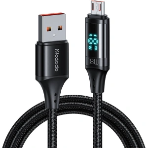 Hurtownia GSM - Kabel Mcdodo CA-1070 USB-A/microUSB, 3A, 1.2m (černý) - MDD38 - {ean13} - Hurt