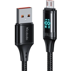 Hurtownia GSM - Kabel Mcdodo CA-1070 USB-A/microUSB, 3A, 1.2m (černý) - MDD38 - {ean13} - Hurt