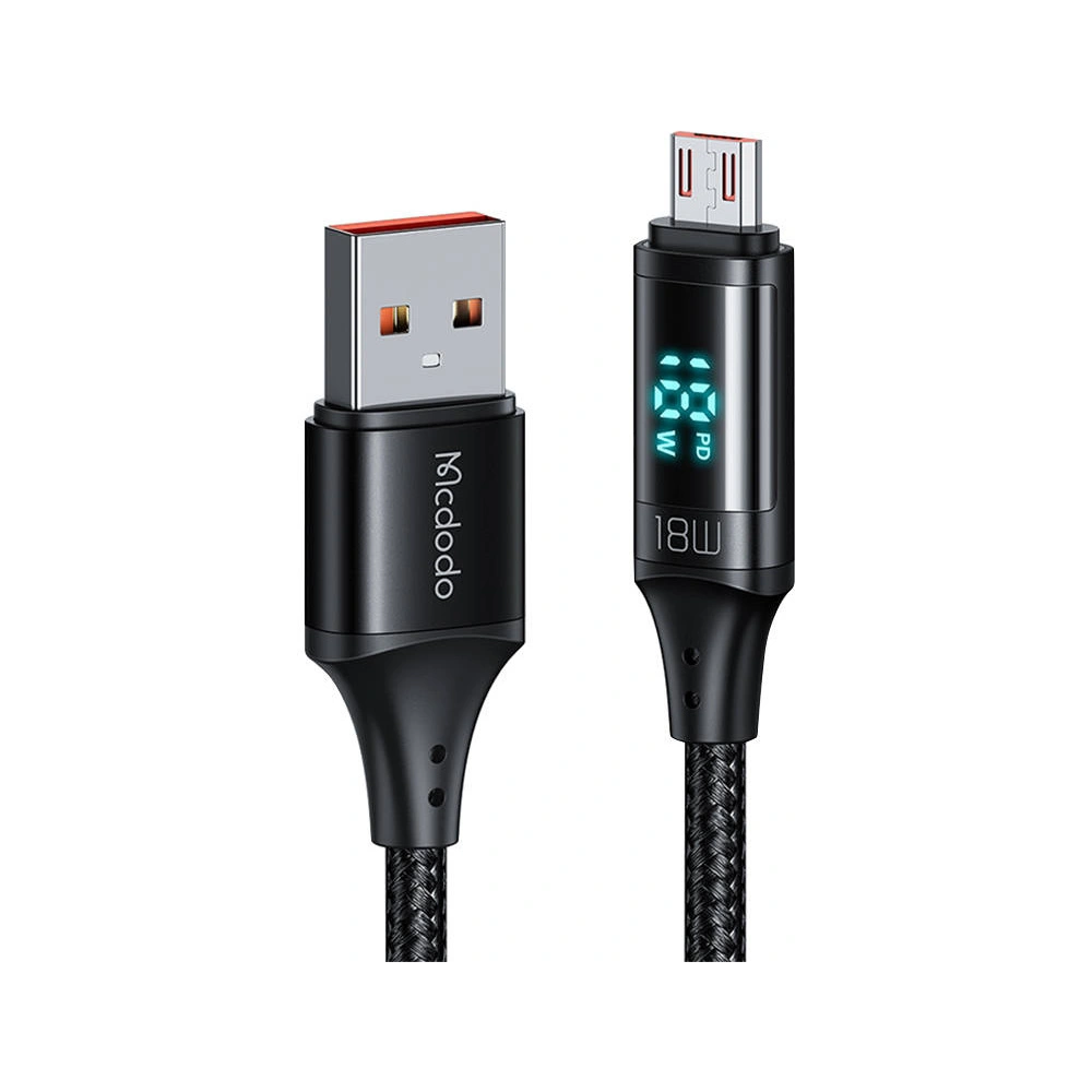 Hurtownia GSM - Kabel Mcdodo CA-1070 USB-A/microUSB, 3A, 1.2m (schwarz) - MDD38 - {ean13} - Hurt