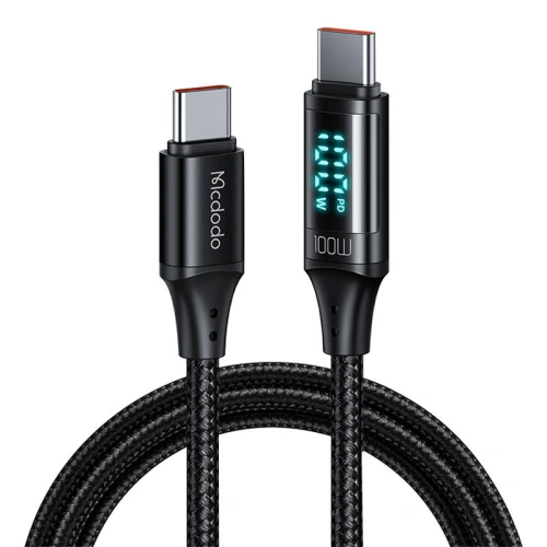 Kabel Mcdodo CA-1100 USB-C/USB-C 100W, 1.2m (czarny)