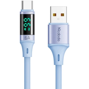 Hurtownia GSM - Kabel, Mcdodo CA-1922 USB-A/USB-C 6A, 1.2m (modrý) - MDD40 - {ean13} - Hurt