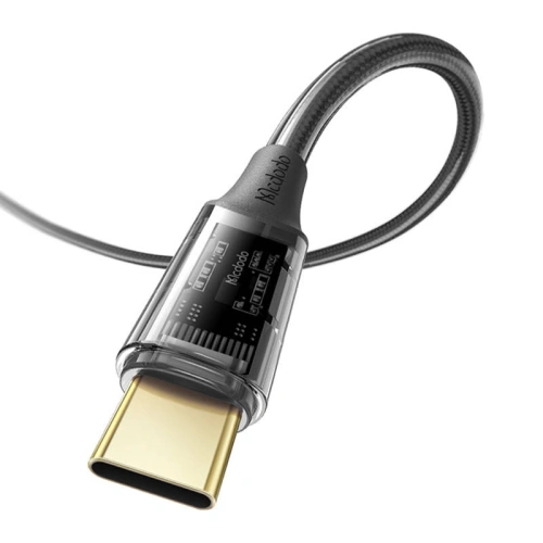 Kabel Mcdodo CA-2090 USB-A/USB-C 6A, 1.2m (czarny)