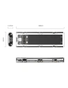 Hurtownia GSM - Obal disku SDD M.2 Orico, NVME, USB-C 3.1 Gen.2, 10Gbps (černá) - ORC43 - {ean13} - Hurt