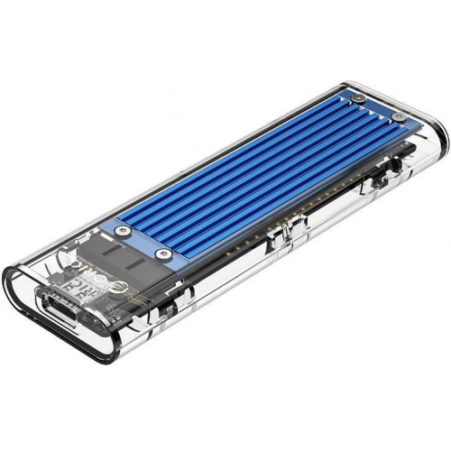 Orico Distributor - 6936761875851 - ORC44 - Orico External Hard Drive Enclosure SDD M.2 NVME, USB-C 3.1 Gen.2, 10Gbps (blue) - B2B homescreen