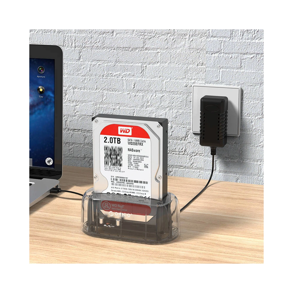 Hurtownia GSM - Dokovací stanice Orico HDD/SSD 3,5 palce USB-C 3.1 - ORC45 - {ean13} - Hurt