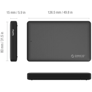 Hurtownia GSM - Obal externího disku Orico, HDD/SSD 2,5 palce USB3.0 typ B - ORC46 - {ean13} - Hurt