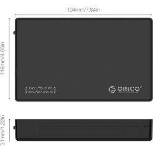 Hurtownia GSM - Obal disku Orico HDD 2.5/3,5 palce USB-C - ORC47 - {ean13} - Hurt