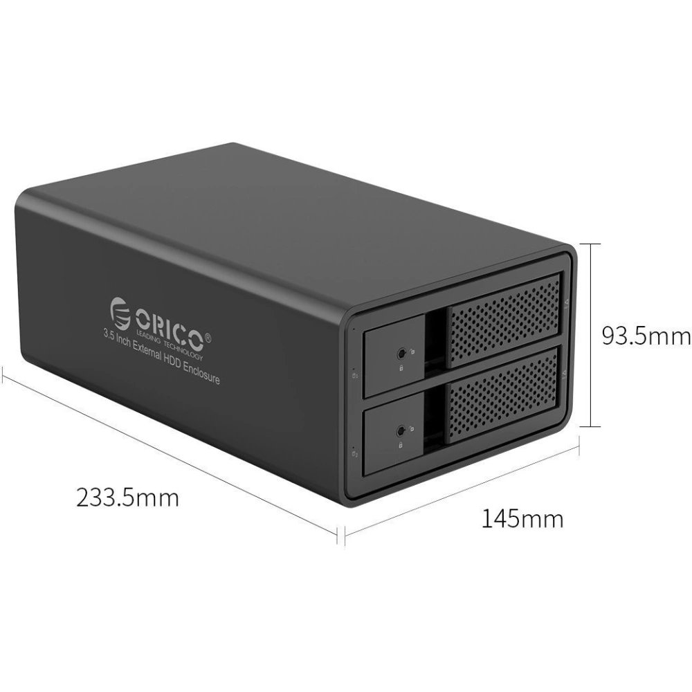 Hurtownia GSM - Obal Orico pro 2 HDD disky 3,5 palce USB 3.0 typ B - ORC48 - {ean13} - Hurt