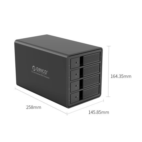 Obudowa zewnętrzna Orico na 4 dyski HDD 3,5 cala USB 3.0 typ B