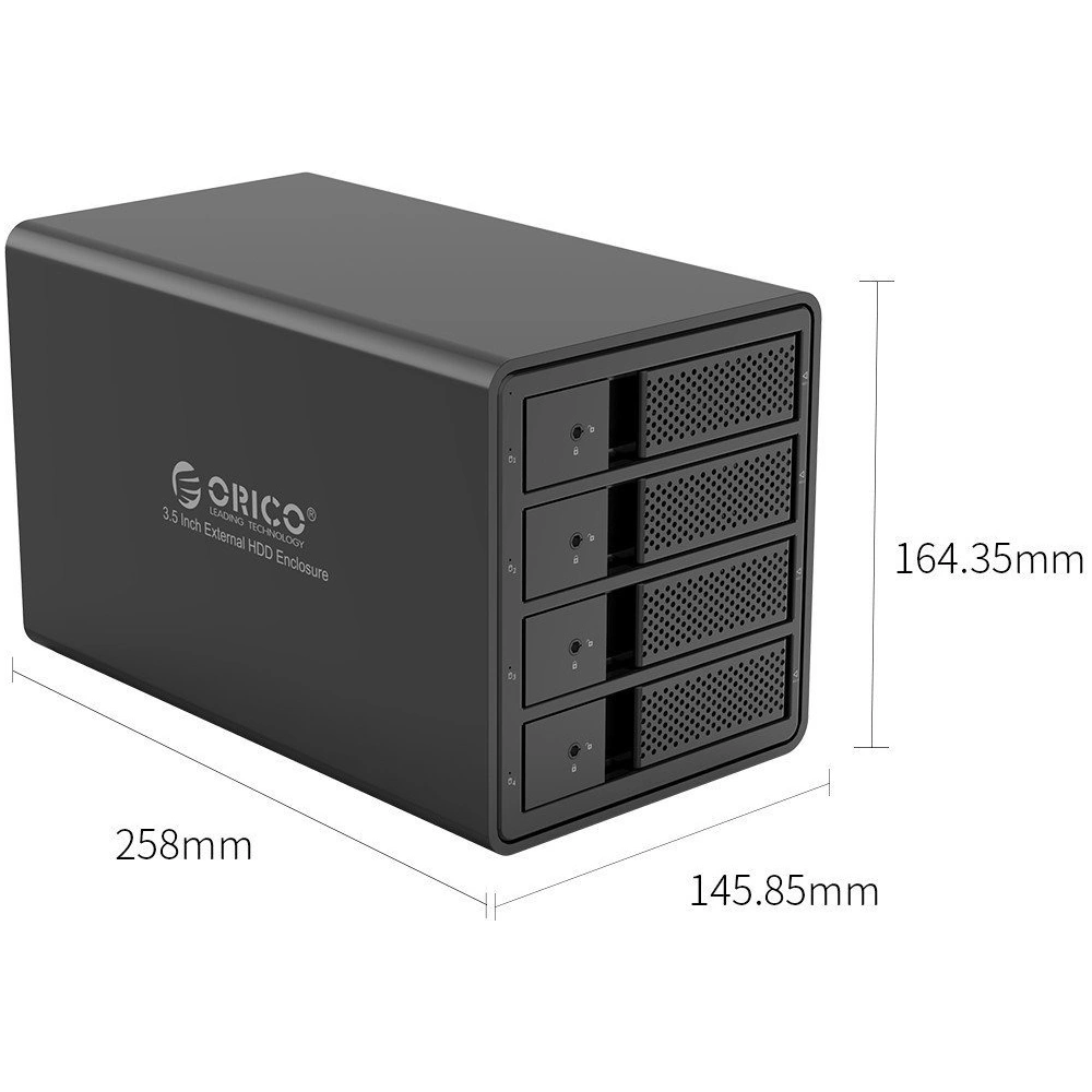 Hurtownia GSM - Externe Gehäuse Orico für 4 HDDs 3,5 Zoll USB 3.0 Typ B, RAID - ORC50 - {ean13} - Hurt